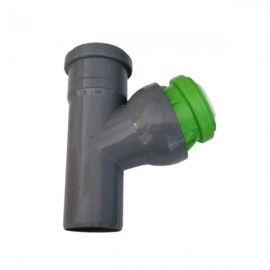 Trójnik Kanalizacyjny Nastawny 50 mm 45-88° St. PCV PP Złączka Kształtka