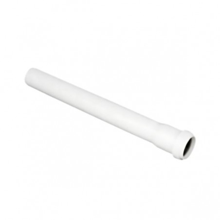 Rura Kanalizacyjna PP PCV fi 40 mm DŁ. 1000 mm Wewnętrzna Biała Sztucer