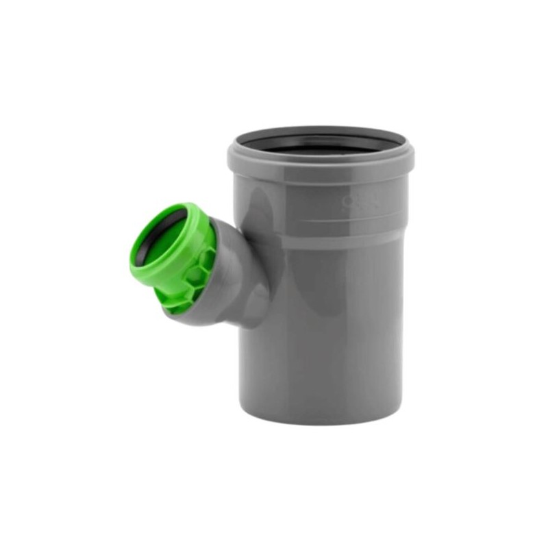Trójnik Kanalizacyjny Nastawny 110x50 mm 45-90° St. PCV PP Kształtka