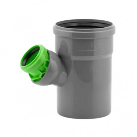 Trójnik Kanalizacyjny Nastawny 110x50 mm 45-90° St. PCV PP Kształtka