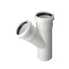 Trójnik Kanalizacyjny 40x40 mm 90° St. PCV PP Pipelife Złączka Kształtka