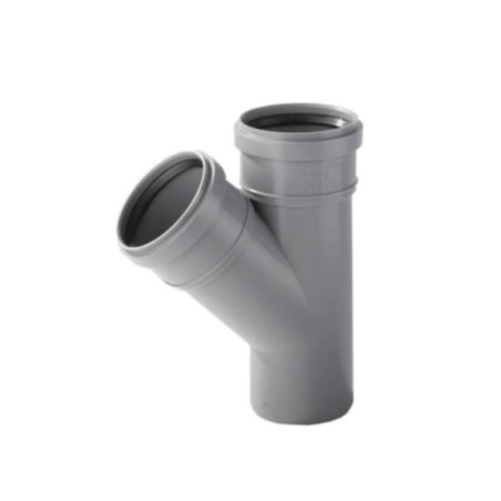 Trójnik Kanalizacyjny 50x50 mm 67° St. PCV PP Pipelife Złączka Kształtka