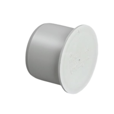 Korek Kanalizacyjny 32 mm PP PCV Zaślepka Zamknięcie Rury Biały