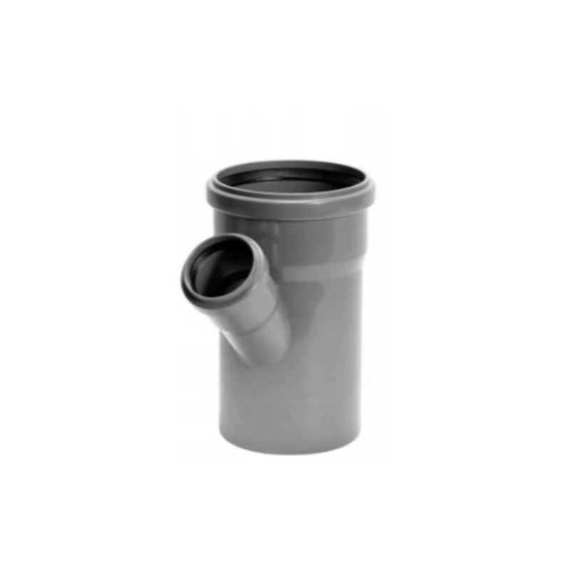 Trójnik Kanalizacyjny 110x50 mm 45° St. PCV PP Pipelife Złączka Kształtka
