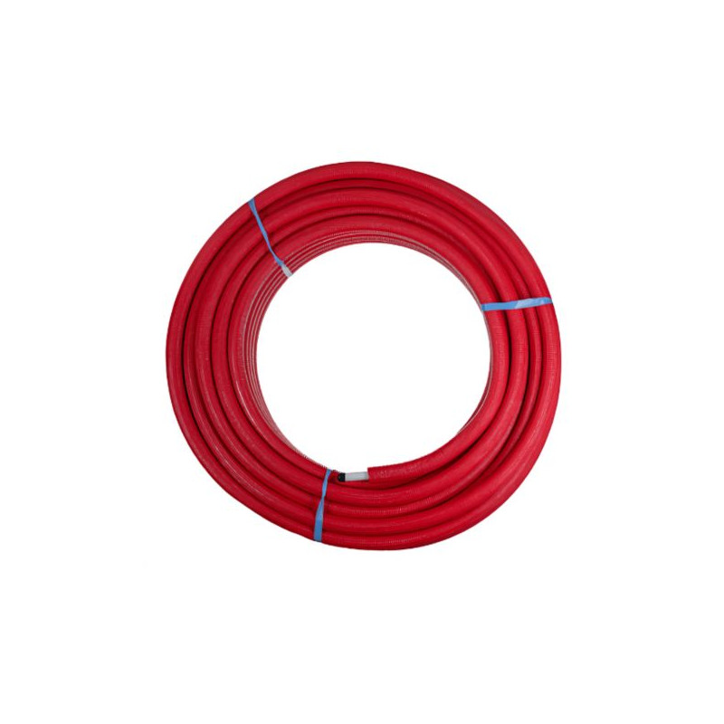 Rura PEX Alupex 16 x 2,0 mm REITER Pe-Rt Al Otulina Czerwona 100M Krążek